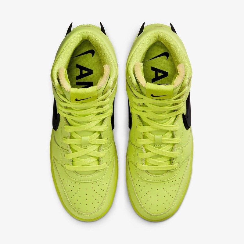 AMBUSH × NIKE DUNK HIGH \"FLASH LIME\" Nike Dunk High AMBUSH Flash Lime Men's - CU7544-300 - US